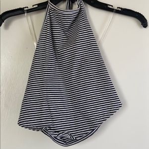 Stripe Halter Top